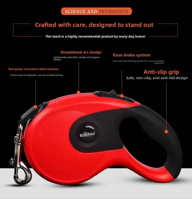3/5/8 Meters Pet Automatic Retractable Dog Leash