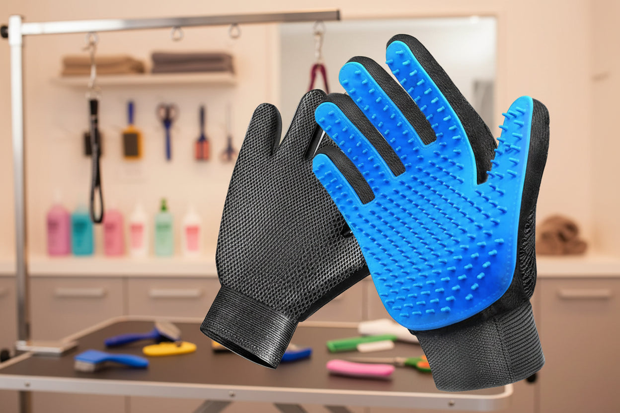 Pet Hair Deshedding Gloves