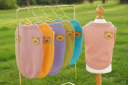 Cat 'Teddy Bear" Cotton Shirt