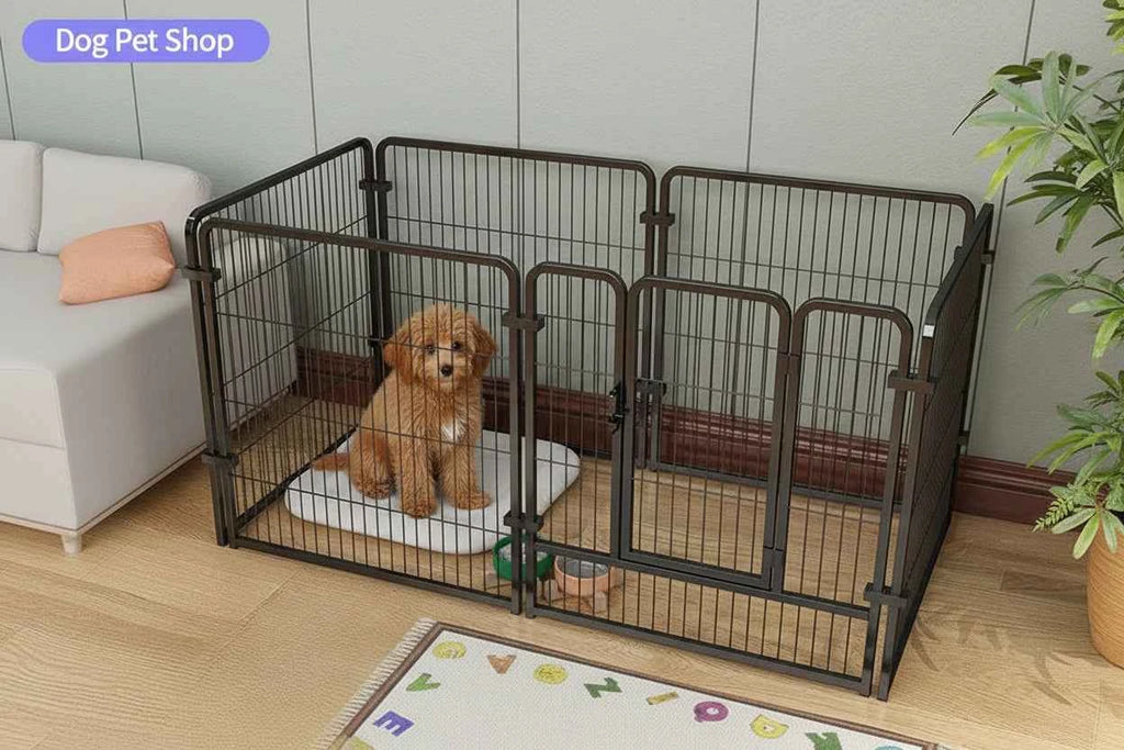 Transform Your Home with the Modular Pet Playpen Enclosure - Safe, Flexible & Durable