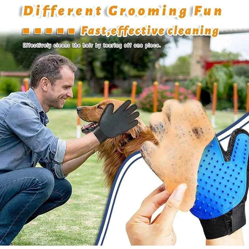 Pet Hair Deshedding Gloves