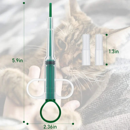 Pet Pill Dispenser & Feeding Stick