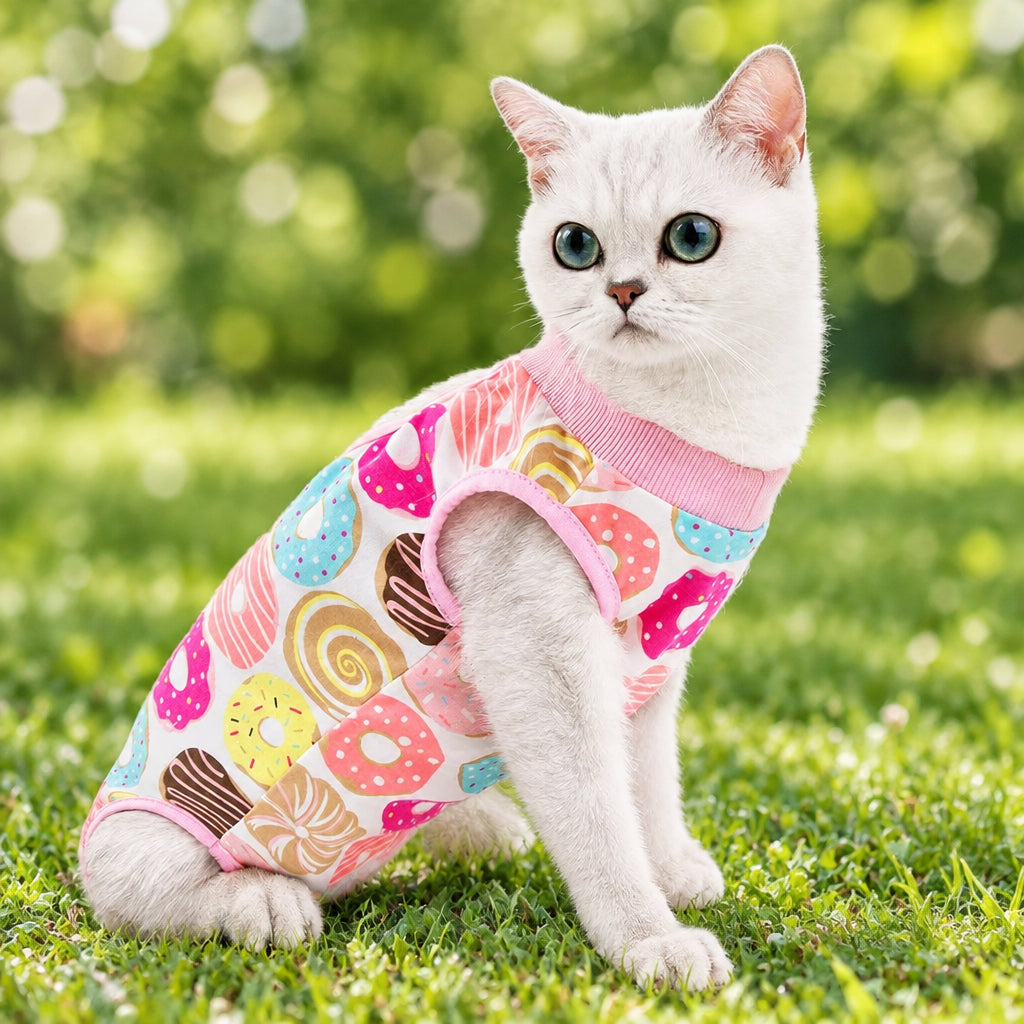 Pet Cat Weaning Outfit