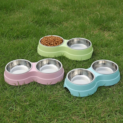 Double Pet Bowls
