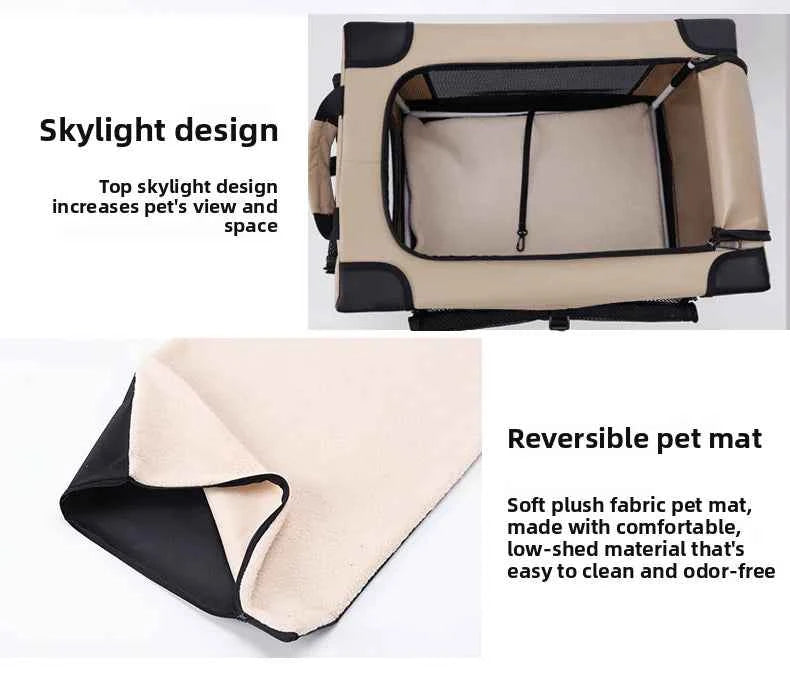 Foldable Pet Travel Crate: Your Solution for Hassle-Free Travel with Pets