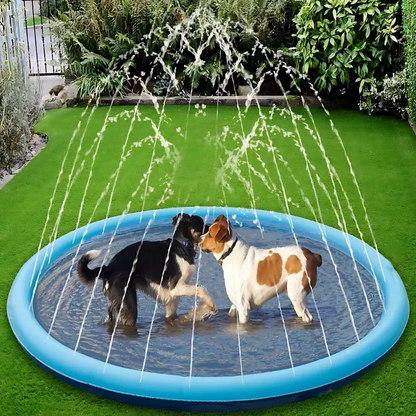 Inflatable Dog Splash Pool