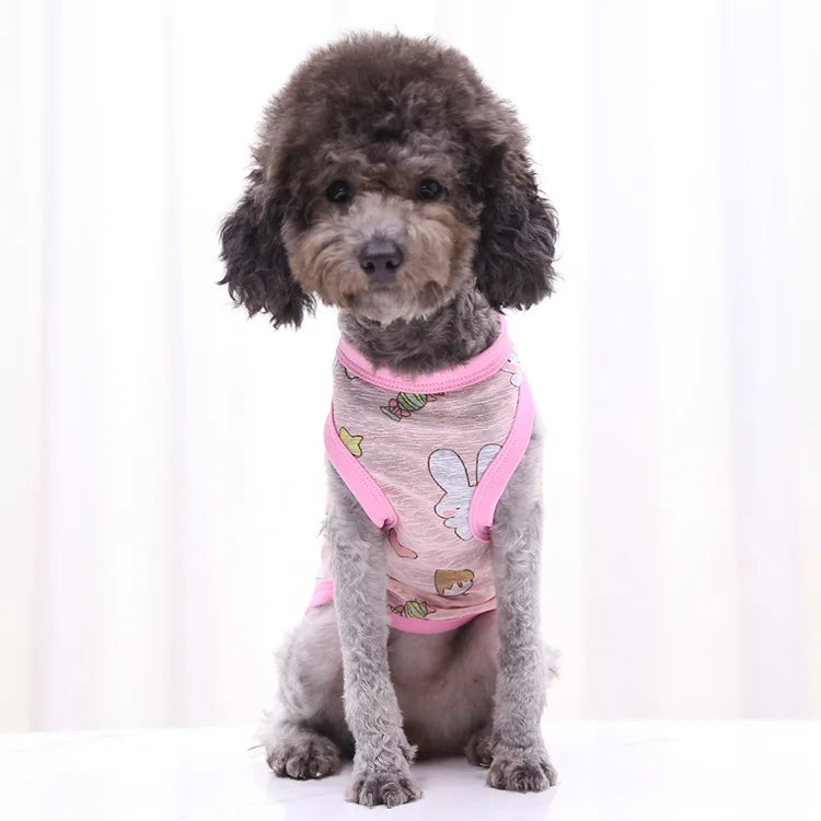 Summer Cat Dog Vest for Small Dogs