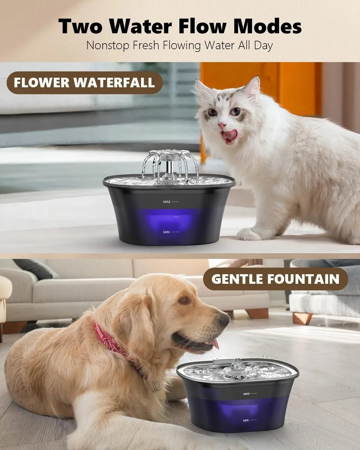 Automatic Pet Water Fountain