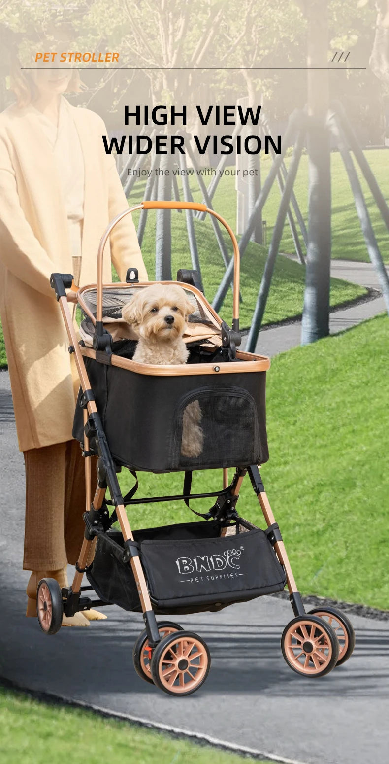 Customized Aluminum Pet Stroller