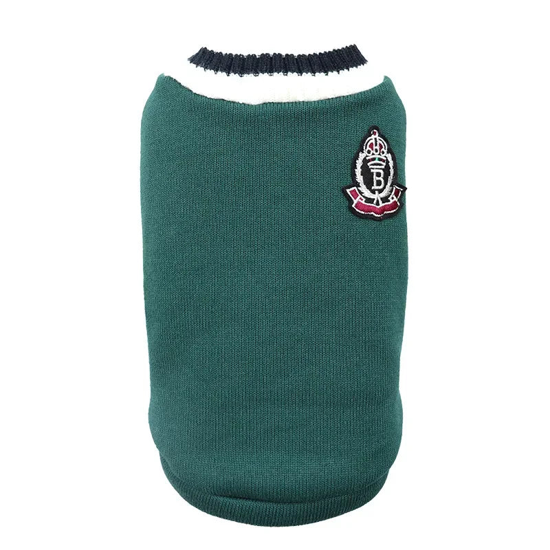 Cat Dog Sweater Pullover Winter Pet Clothes for Small Dogs Cat Vest Puppy Jacket Pet Clothing Kitty Costume Warm Coat