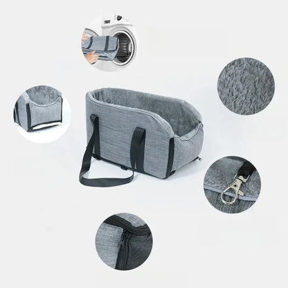 Portable Dog Car Seat Bed