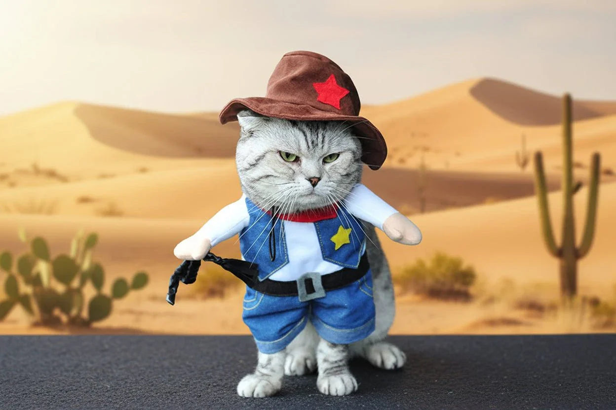 Cowboy Small Pet Costume