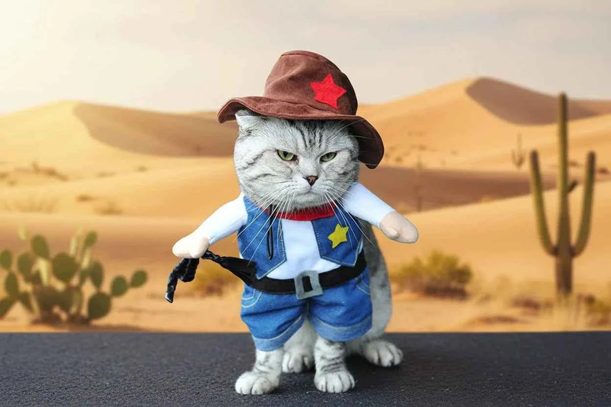Cowboy Small Pet Costume