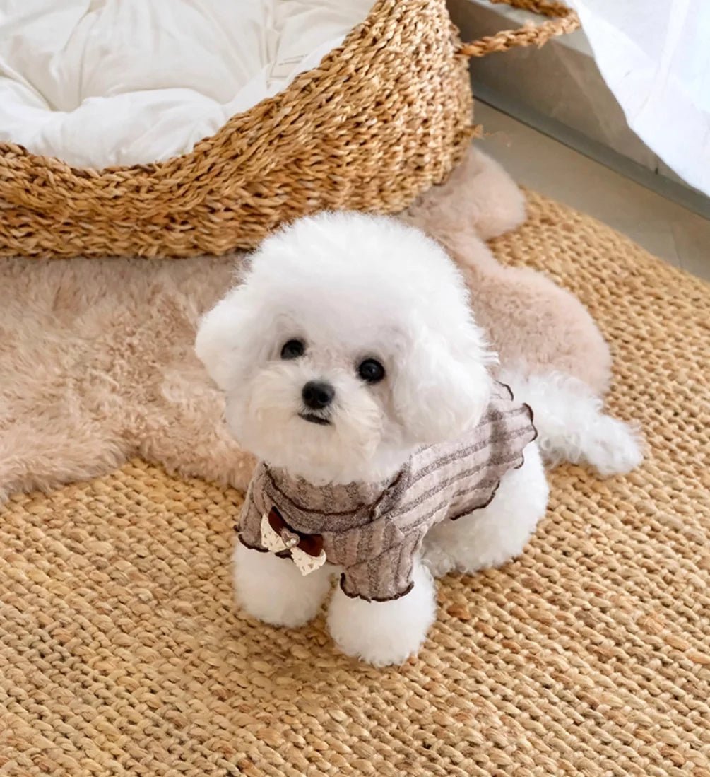 Suede Pet Vest