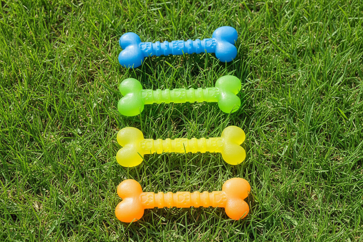 Rubber Dog Bone