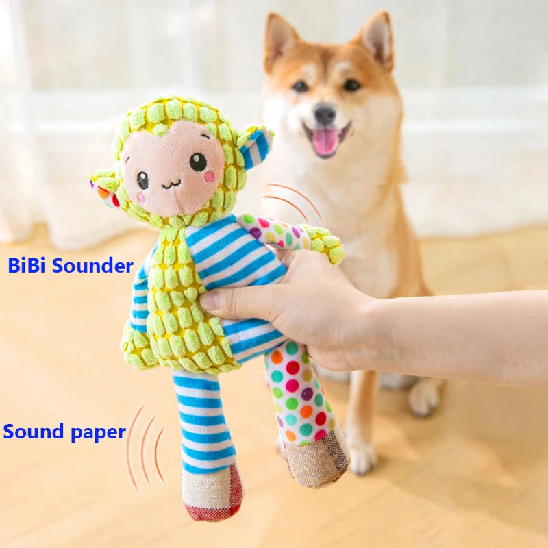 Pet Plush Toy for Puppies and Kittens ✅