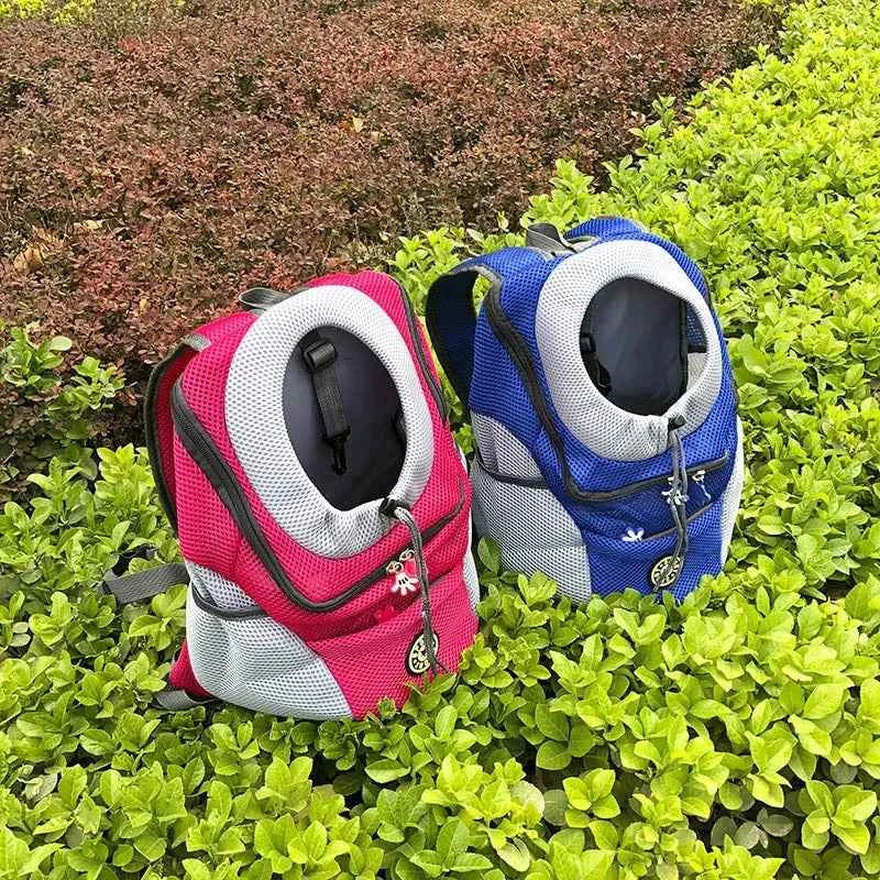Pet Carrier Backpack — Breathable Mesh Travel Bag for Small & Medium Pets