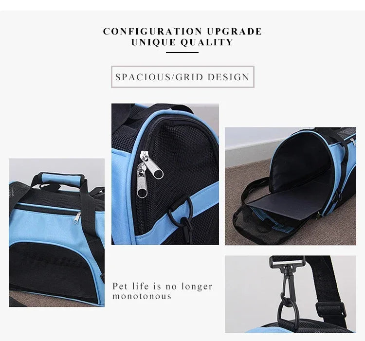 Portable Dog Cat Carrier Bag