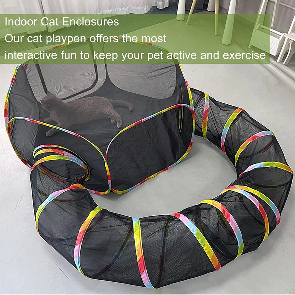 Outdoor Cat Play Tent
