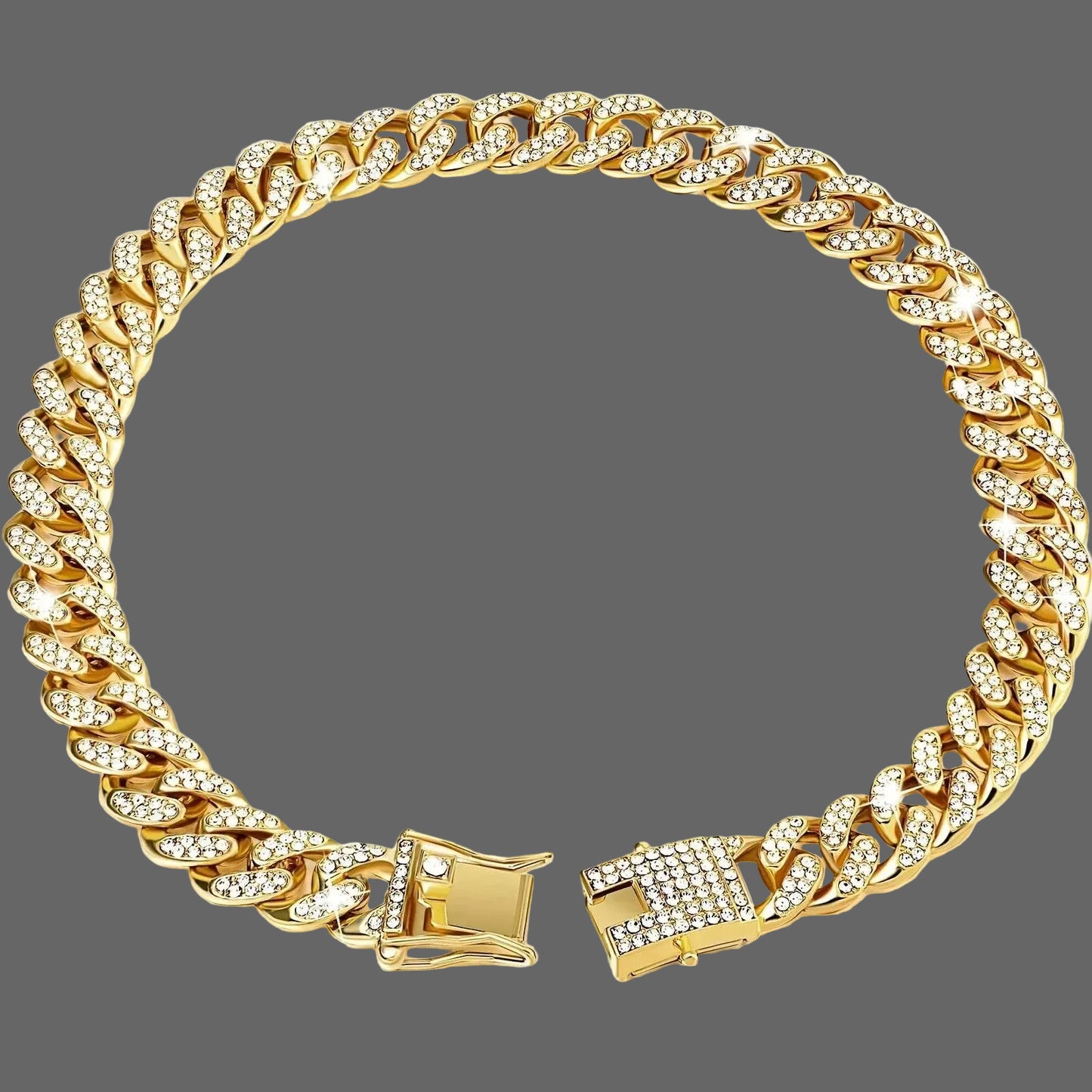 Gold Plated Pet Cuban link