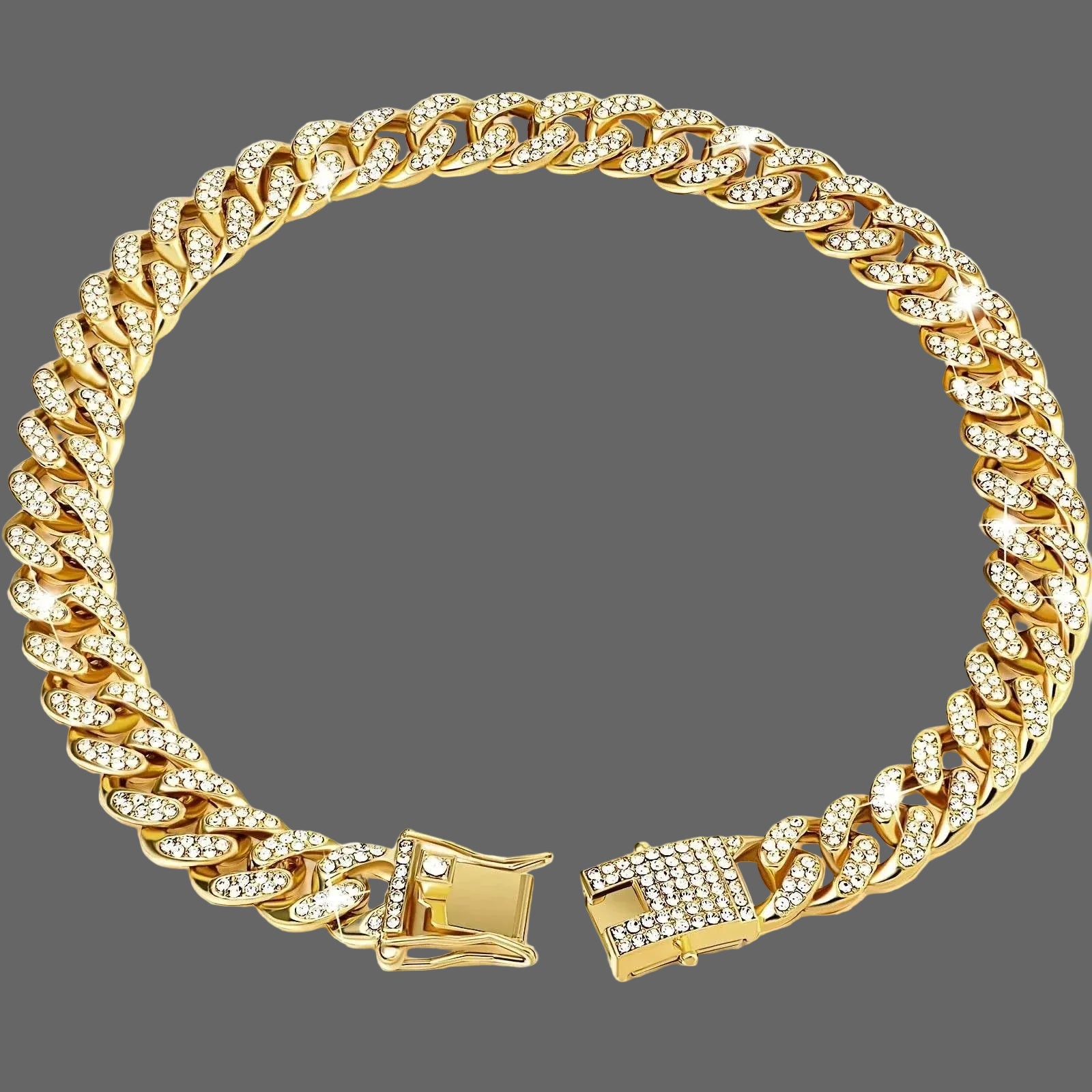 Gold Plated Pet Cuban link
