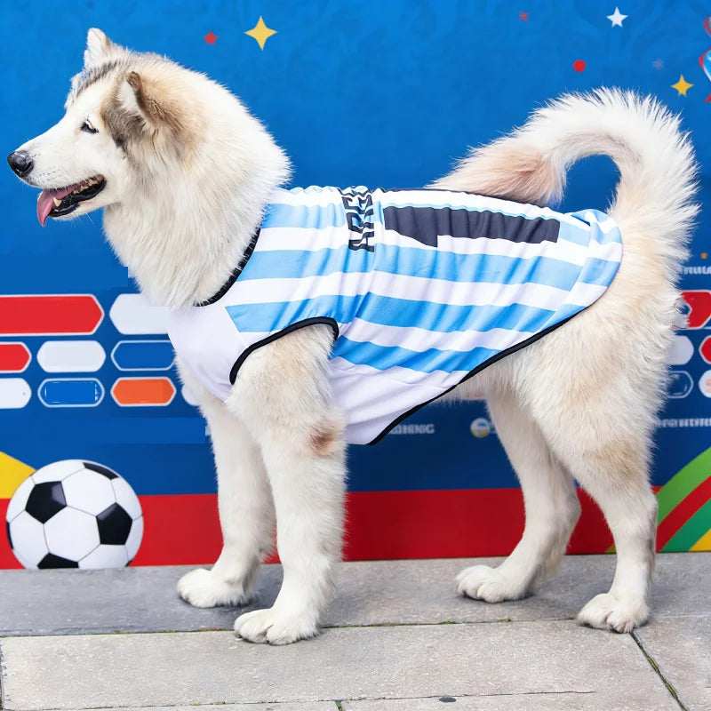 Pet Mesh Soccer Jersey