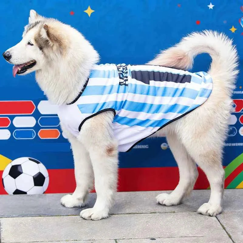 Pet Mesh Soccer Jersey