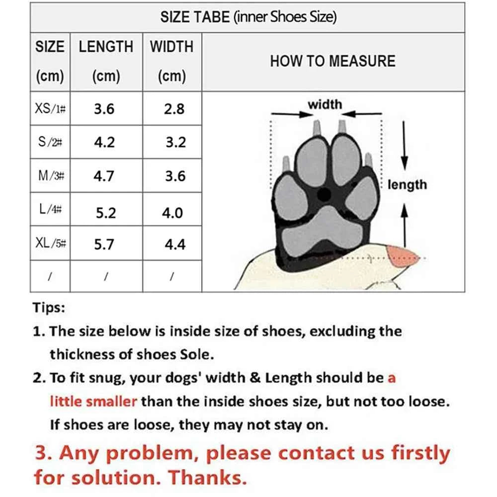 Pet Dog Shoes