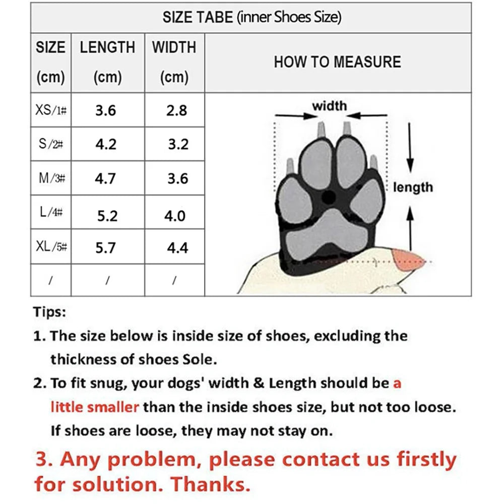 Pet Dog Shoes