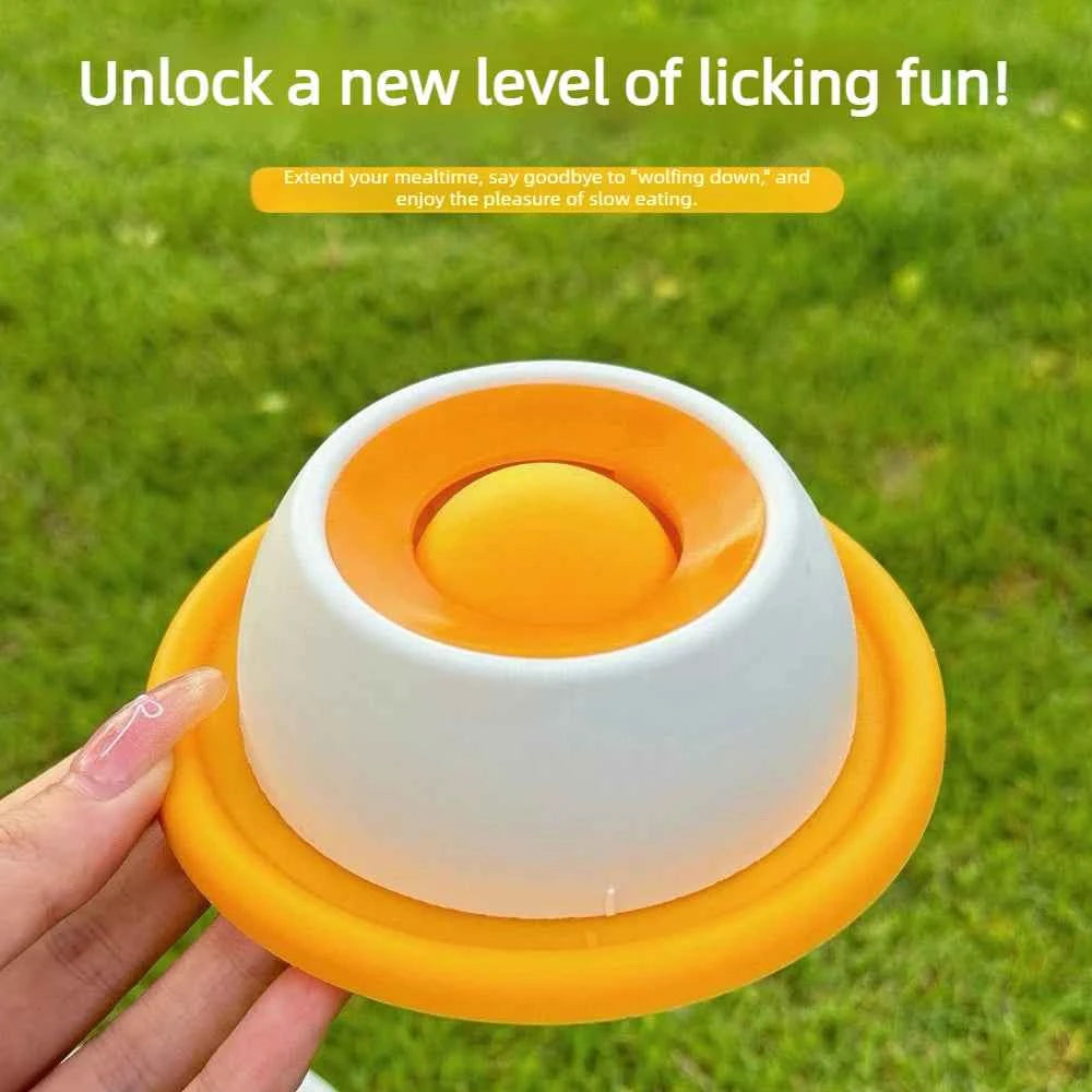 Pet Slow Feeder Bowl — Anti-Bloat Puzzle Feeder for Dogs & Cats