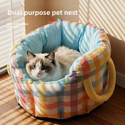 Portable Teddy Bear Pet Carrier
