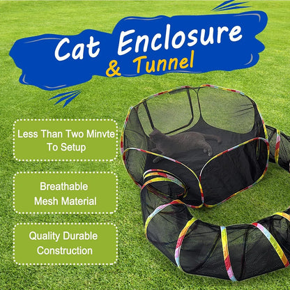 Outdoor Cat Play Tent