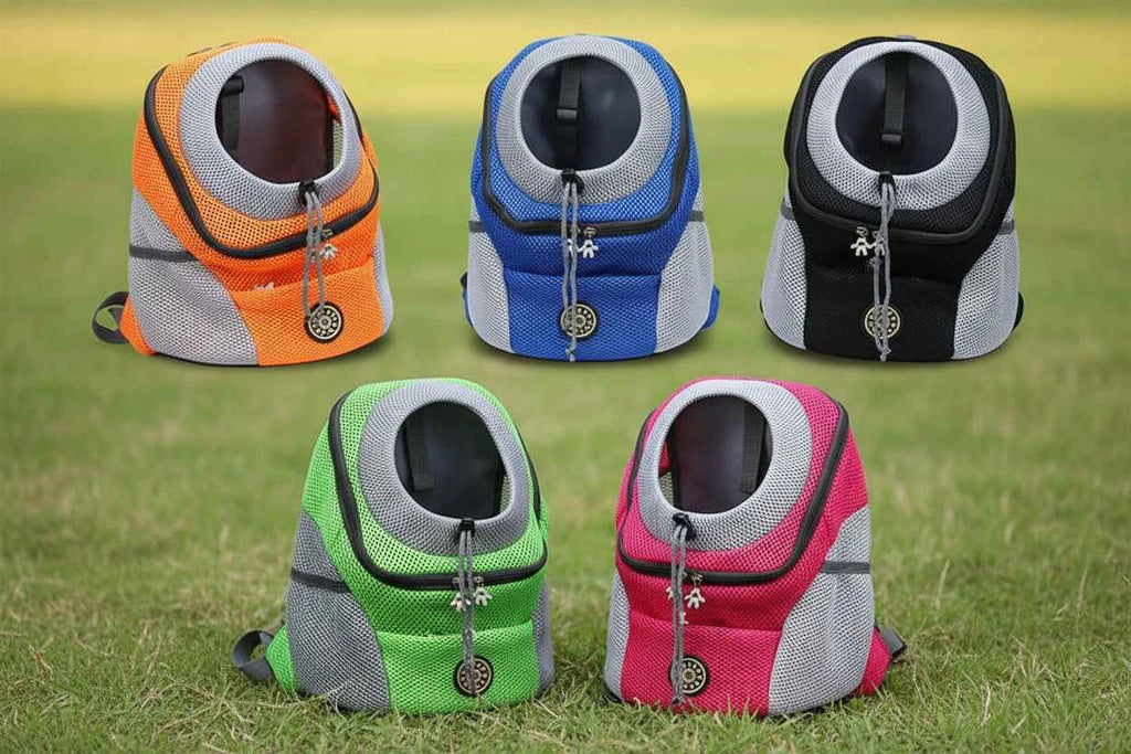 Pet Carrier Backpack — Breathable Mesh Travel Bag for Small & Medium Pets