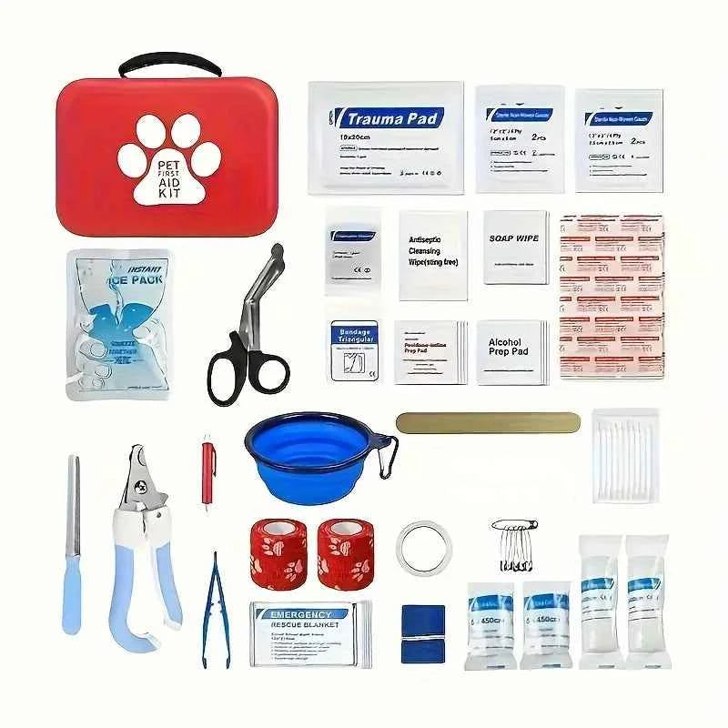 Portable Pet First Aid Kit: Essential Care for Your Furry Friends