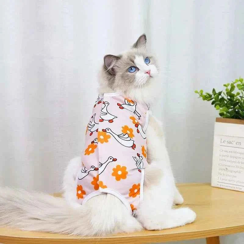 Kitty Recovery Pajamas