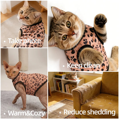 Leopard Print Cat Suit