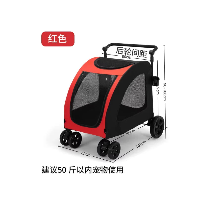 Foldable Pet Cart