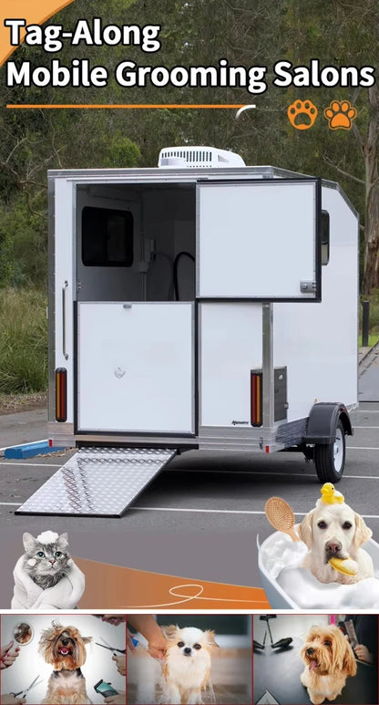 Customized Mobile Pet Grooming Trailer