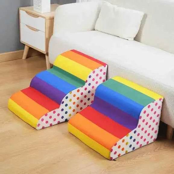 Colorful Pet Steps for Dogs and Cats – Easy Access to Elevated Spaces