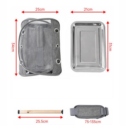 Portable Transparent Pet Carrier Backpack
