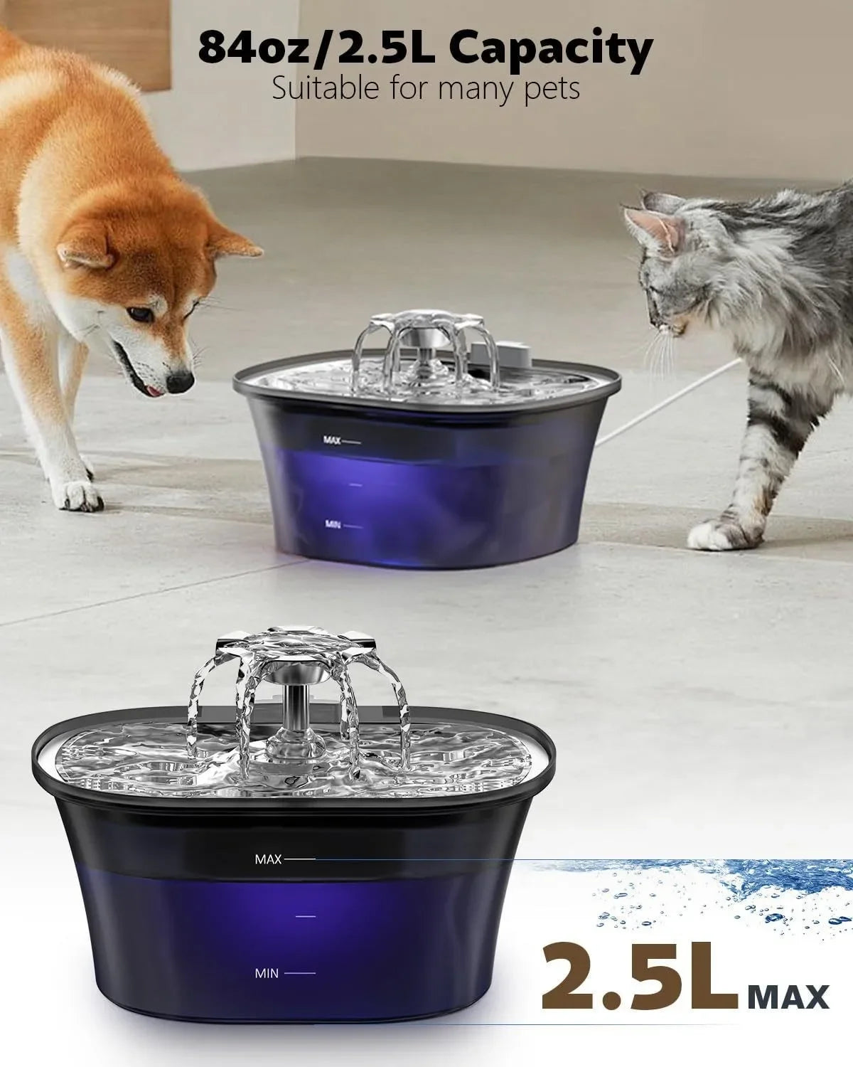 Automatic Pet Water Fountain