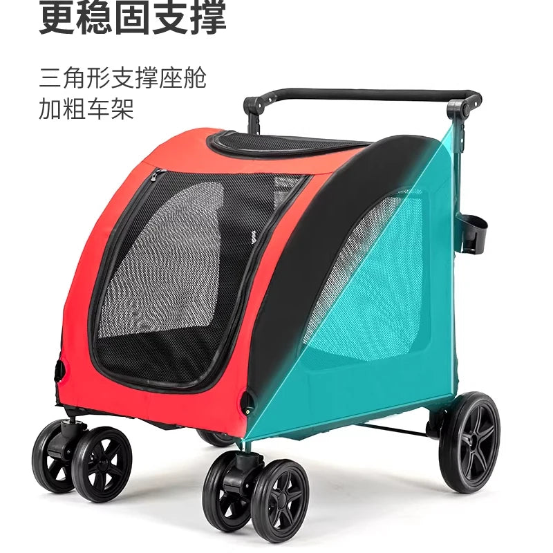 Foldable Pet Cart