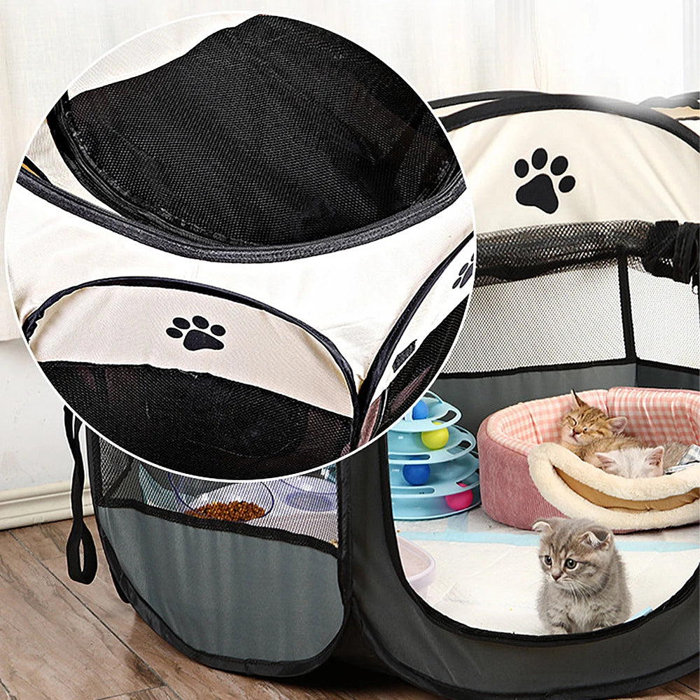 Portable Foldable Pet Kennel Foldable Design