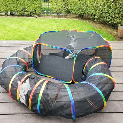 Outdoor Cat Play Tent