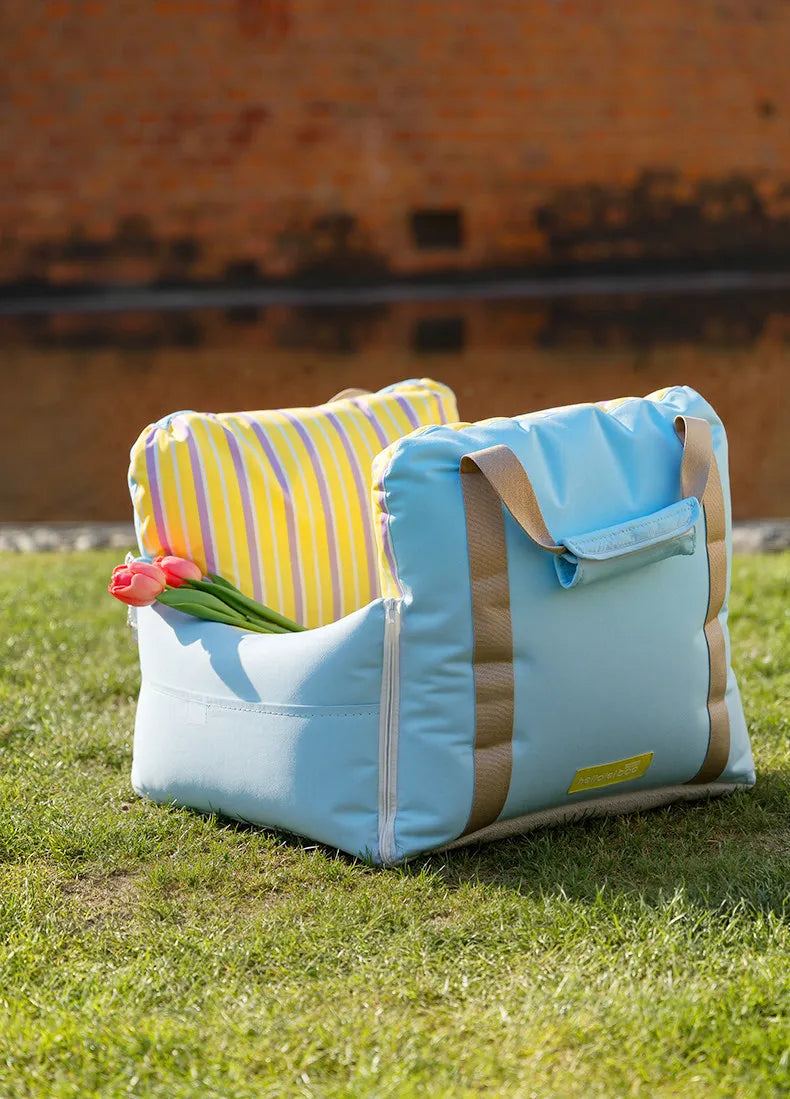 Pet Car Bed for Small Dogs & Cats