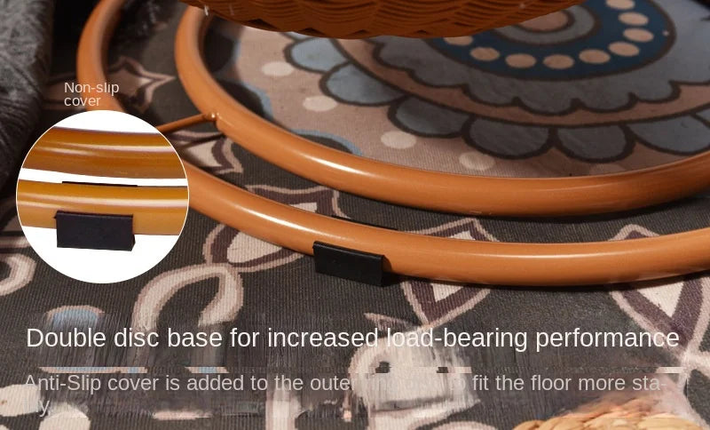 Rattan Pet Bed for Dogs & Cats