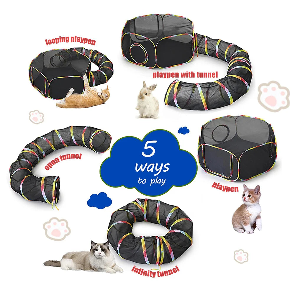 Outdoor Cat Play Tent