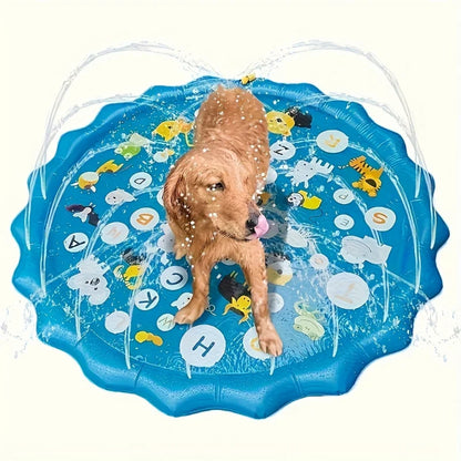 Dog Splash Pool with Sprinkler