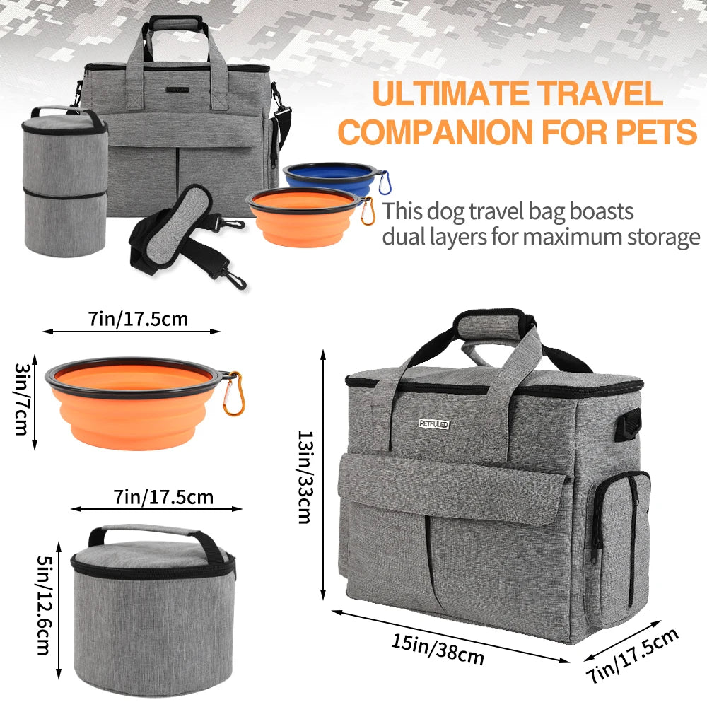 Pet Travel Organizer Bag
