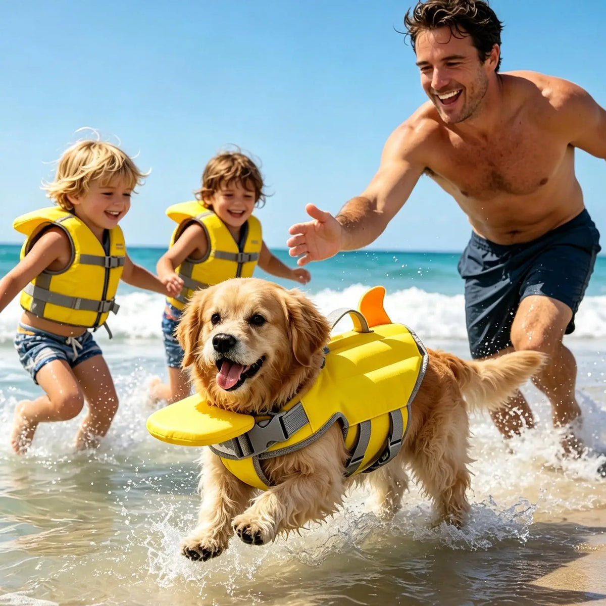 High Buoyancy Dog Life Jacket for Swimming